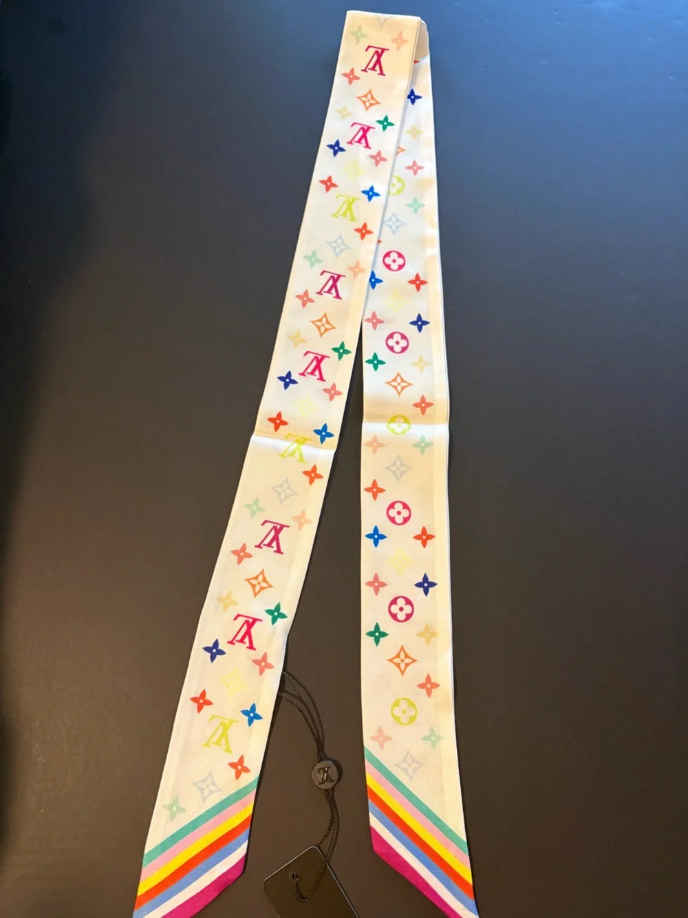 Fashion Silk Long Scarf Twilly